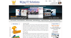 Desktop Screenshot of kingitsolution.com